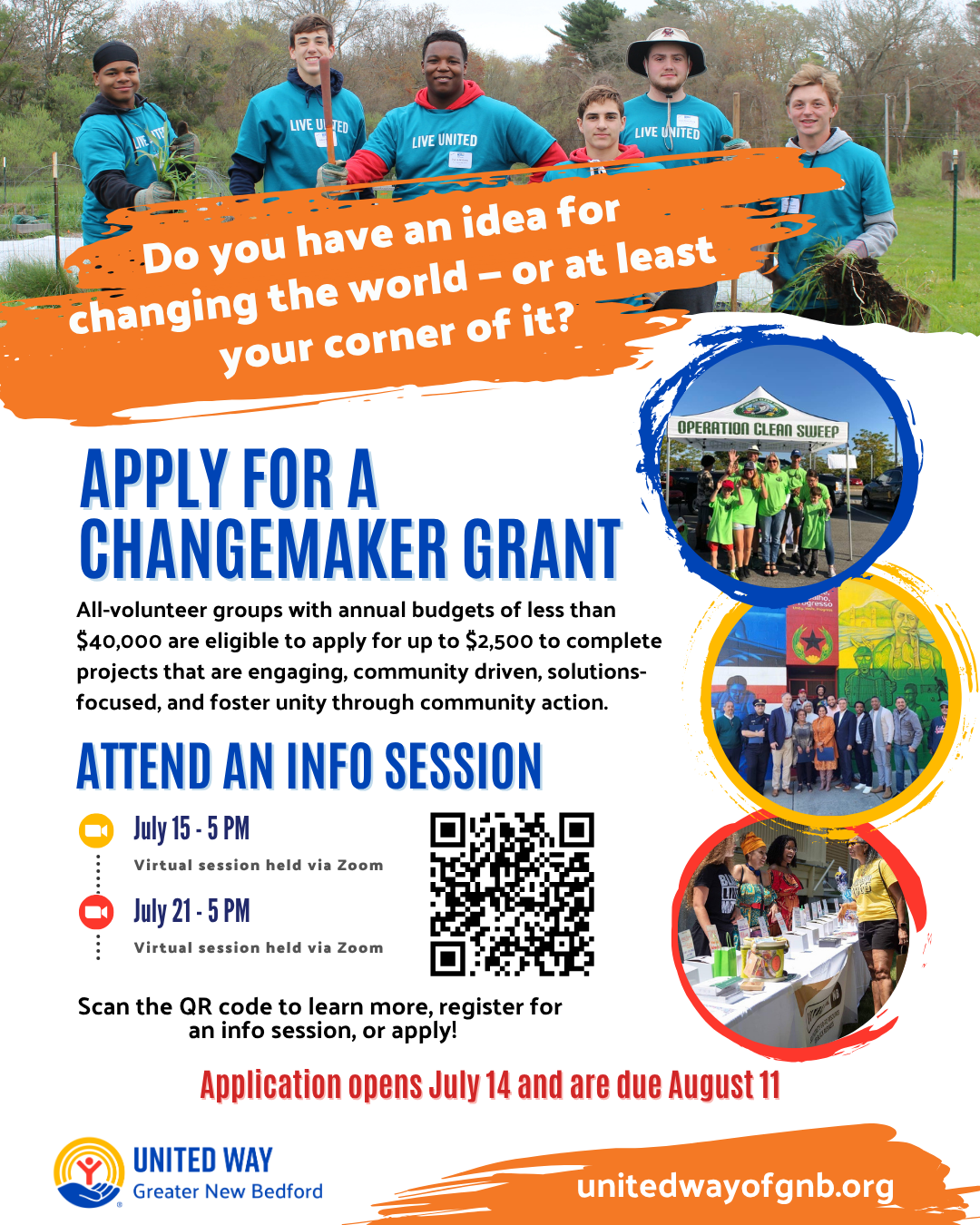 Changemaker 25 flyer