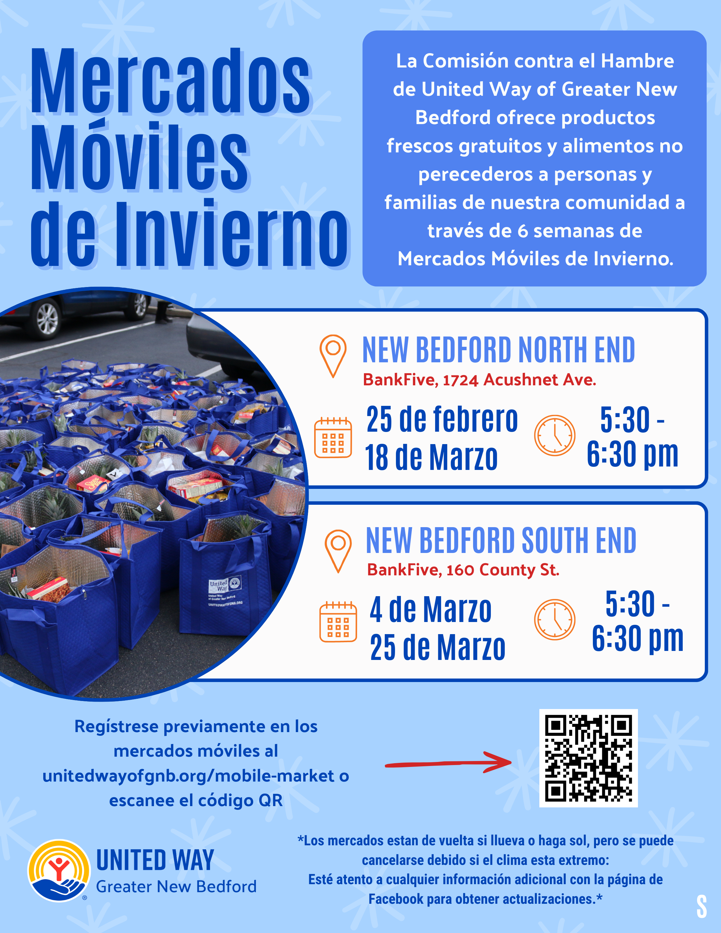 Spanish Flyer Winter Mobile Market