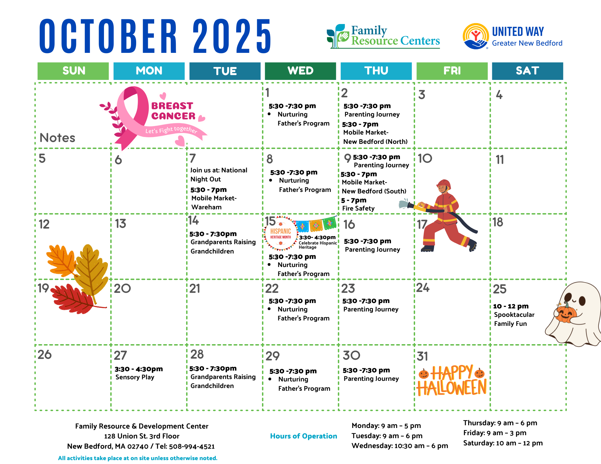 October 2025 Calendar