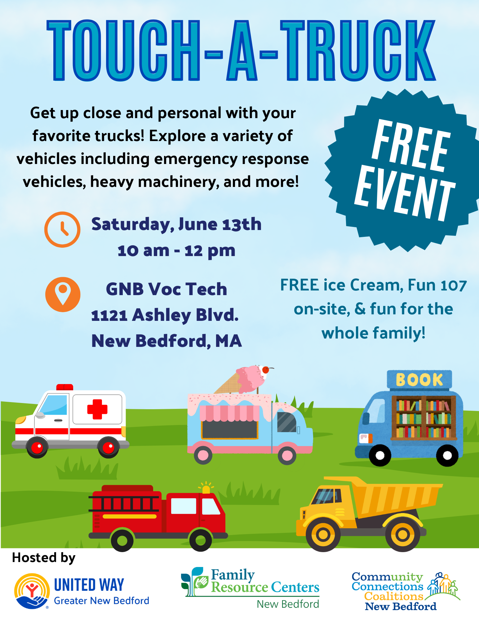 Touch a truck flyer